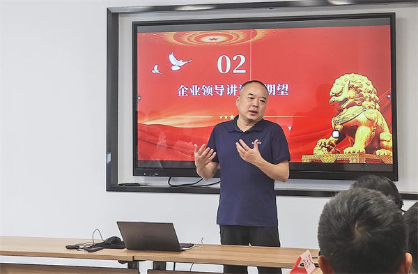 博可機(jī)械董事長陳長風(fēng)先生致辭