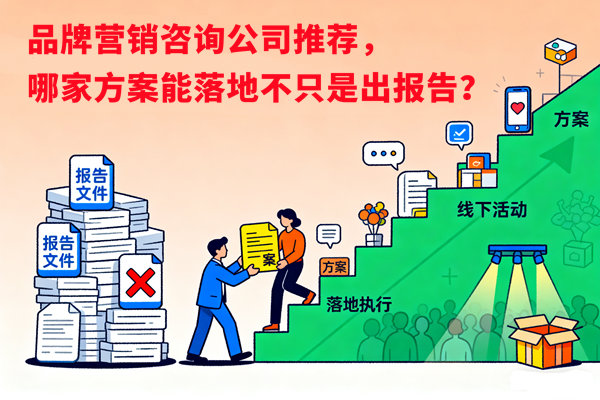 品牌營銷咨詢公司推薦，哪家方案能落地不只是出報告？